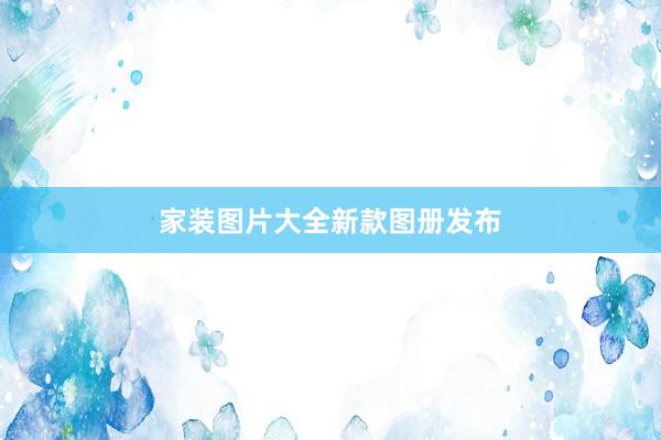 家装图片大全新款图册发布